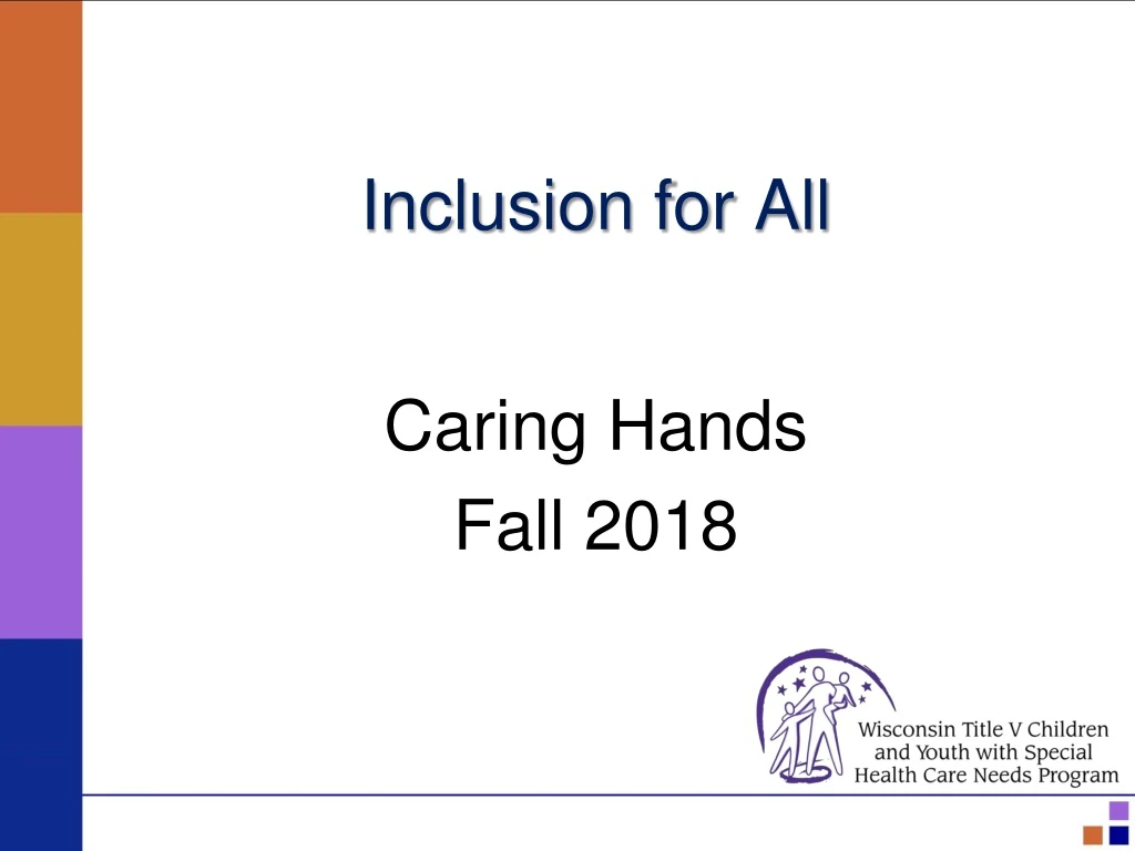 inclusion for all