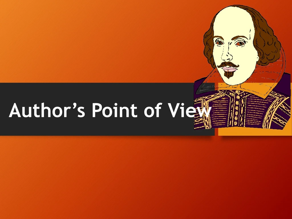 author s point of view