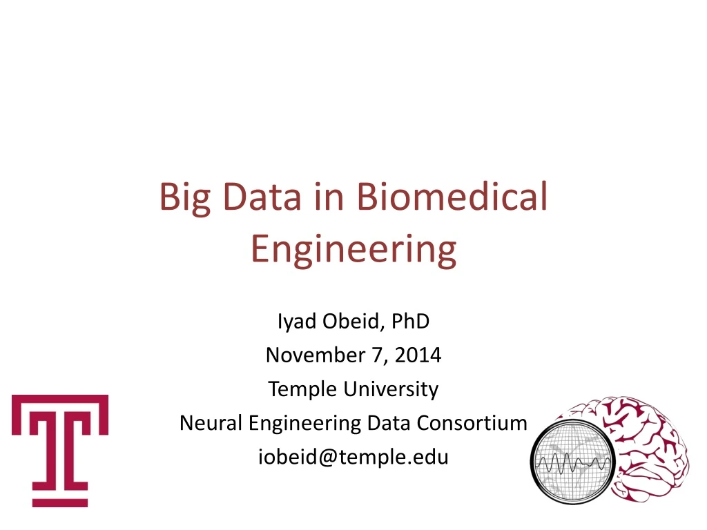 big data in biomedical engineering