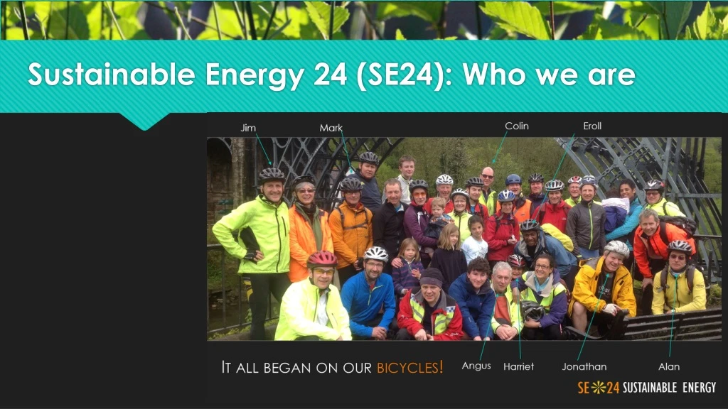 sustainable energy 24 se24 who we are