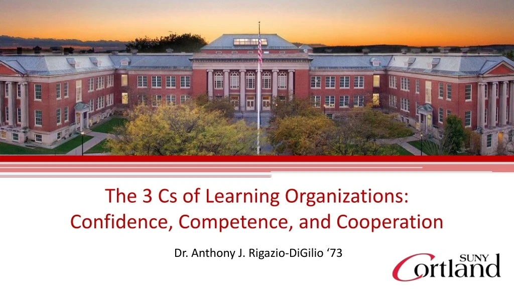 the 3 cs of learning organizations confidence competence and cooperation