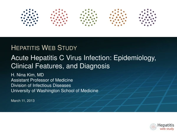 Acute Hepatitis C Virus Infection: Epidemiology, Clinical Features, and Diagnosis