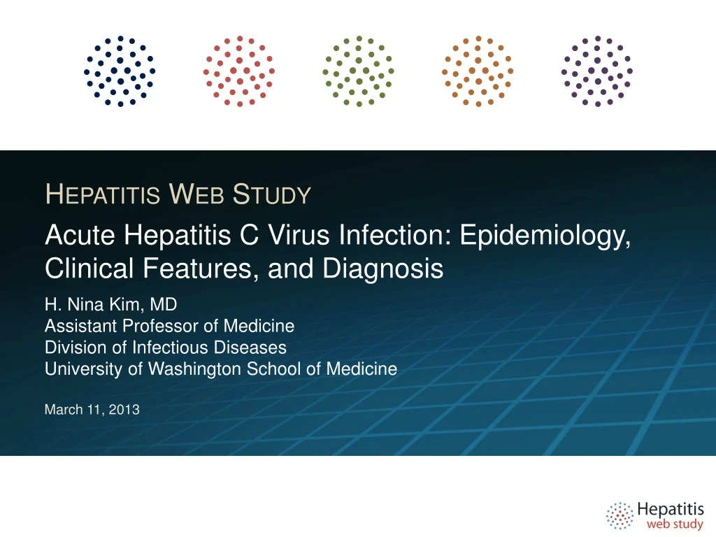 acute hepatitis c virus infection epidemiology clinical features and diagnosis