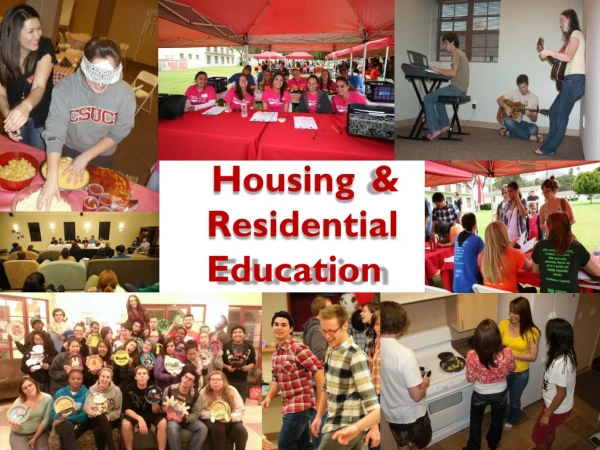 Housing &amp; Residential Education