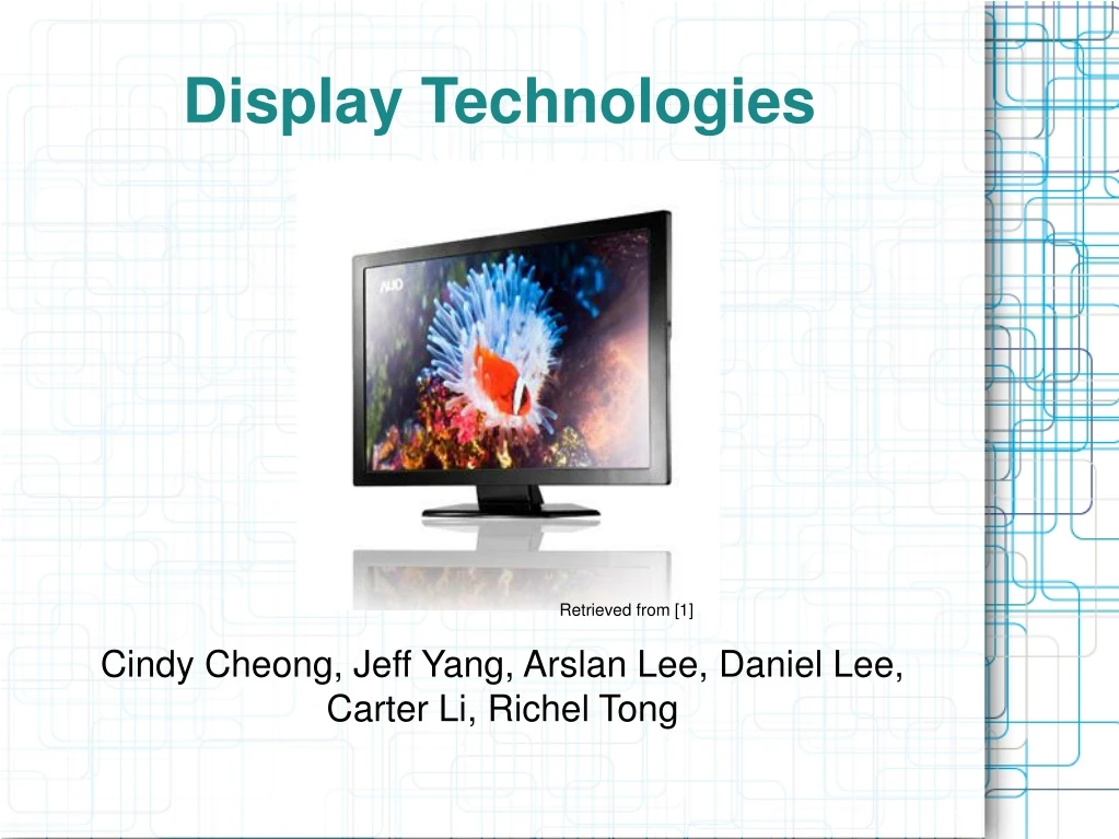 display technologies