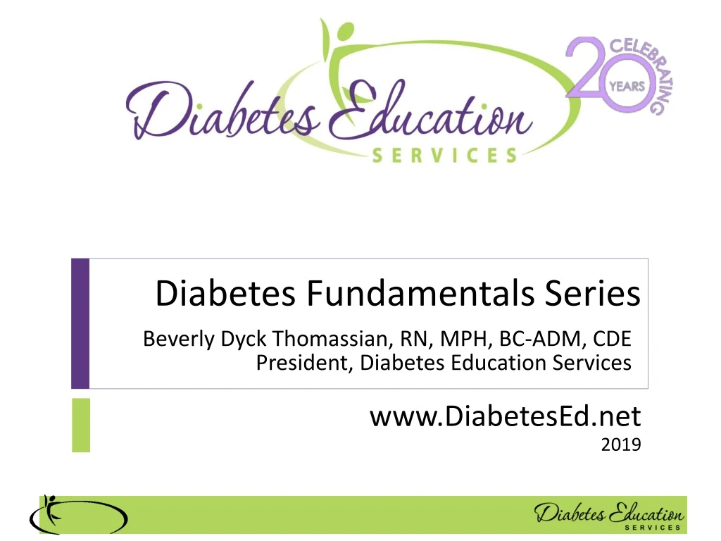 diabetes fundamentals series