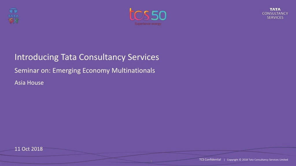 introducing tata consultancy services