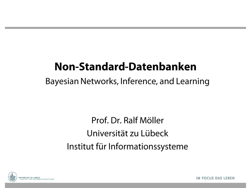 non standard datenbanken