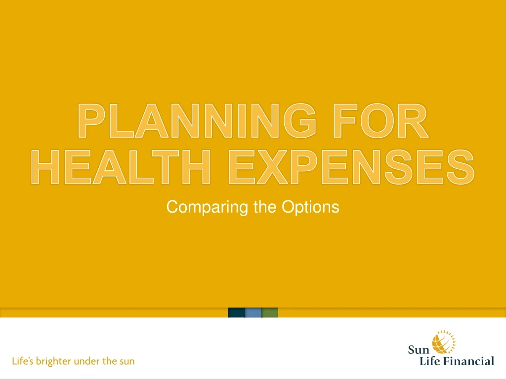 planning for health expenses