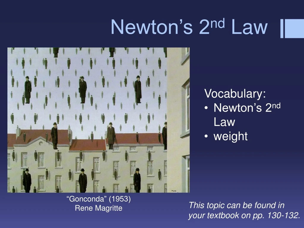 newton s 2 nd law