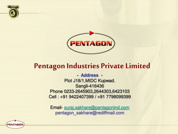 Pentagon Industries Private Limited