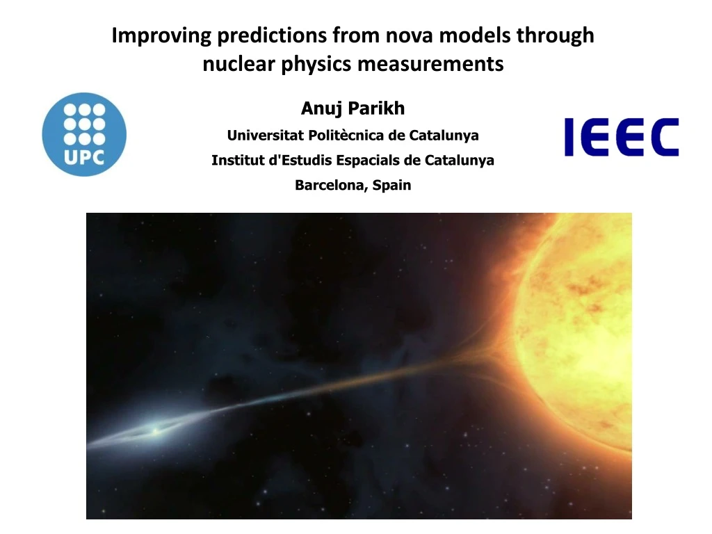 improving predictions from nova models through