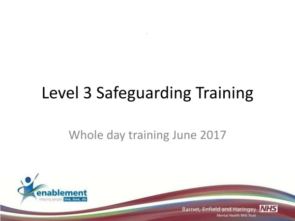 Level 3 Safeguarding Training