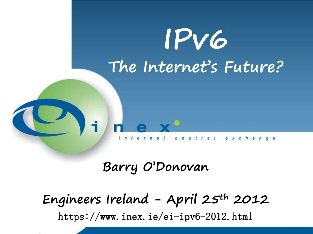 ipv6 the internet s future