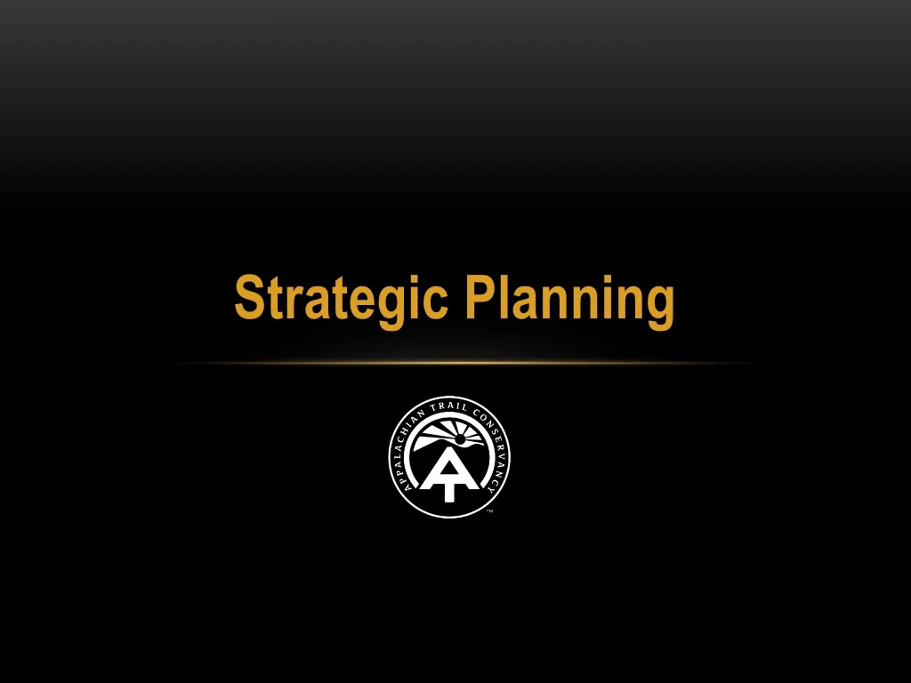 strategic planning