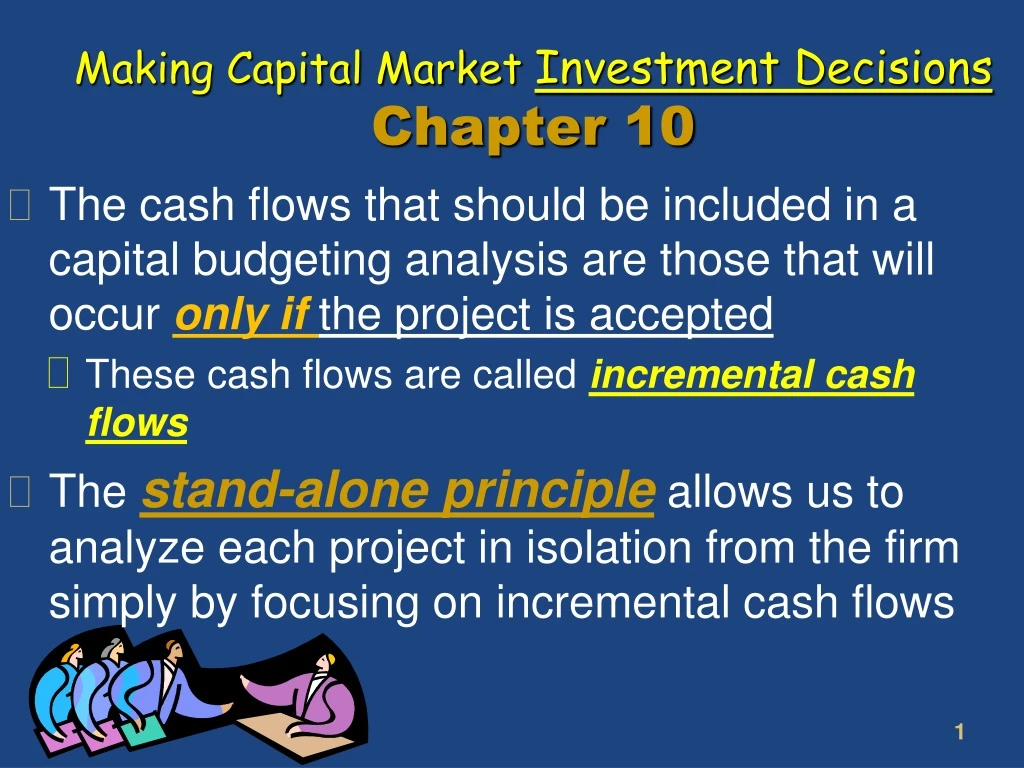 making capital market investment decisions chapter 10