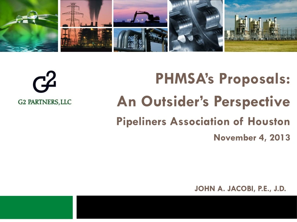 phmsa s proposals an outsider s perspective