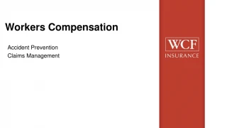 Workers Compensation - slide 1