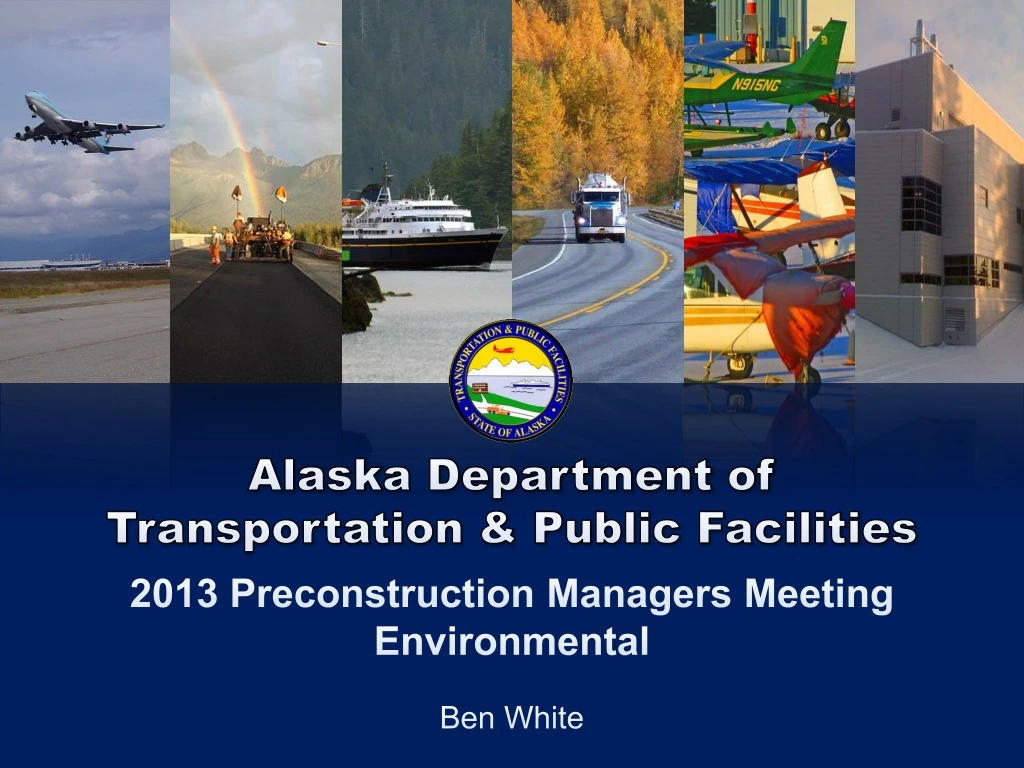 alaska department of transportation public