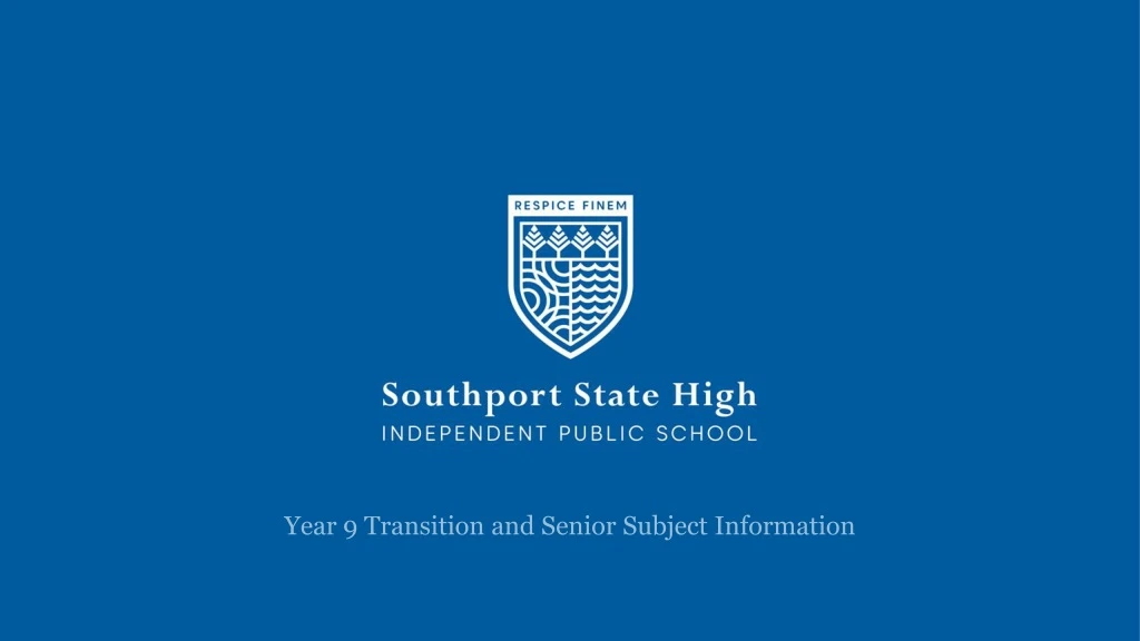 year 9 transition and senior subject information