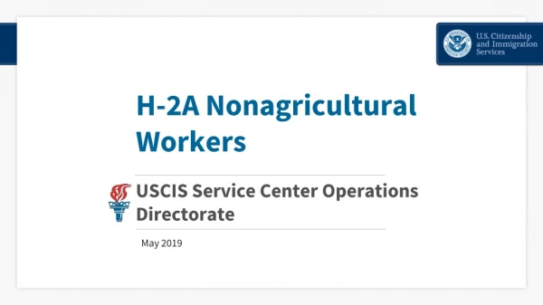 H-2A Nonagricultural Workers