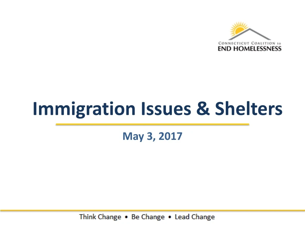 immigration issues shelters
