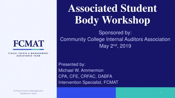 Associated Student Body Workshop