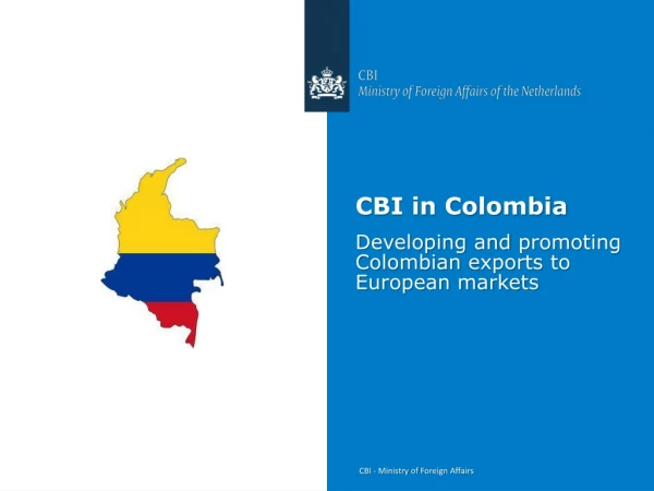 CBI in Colombia