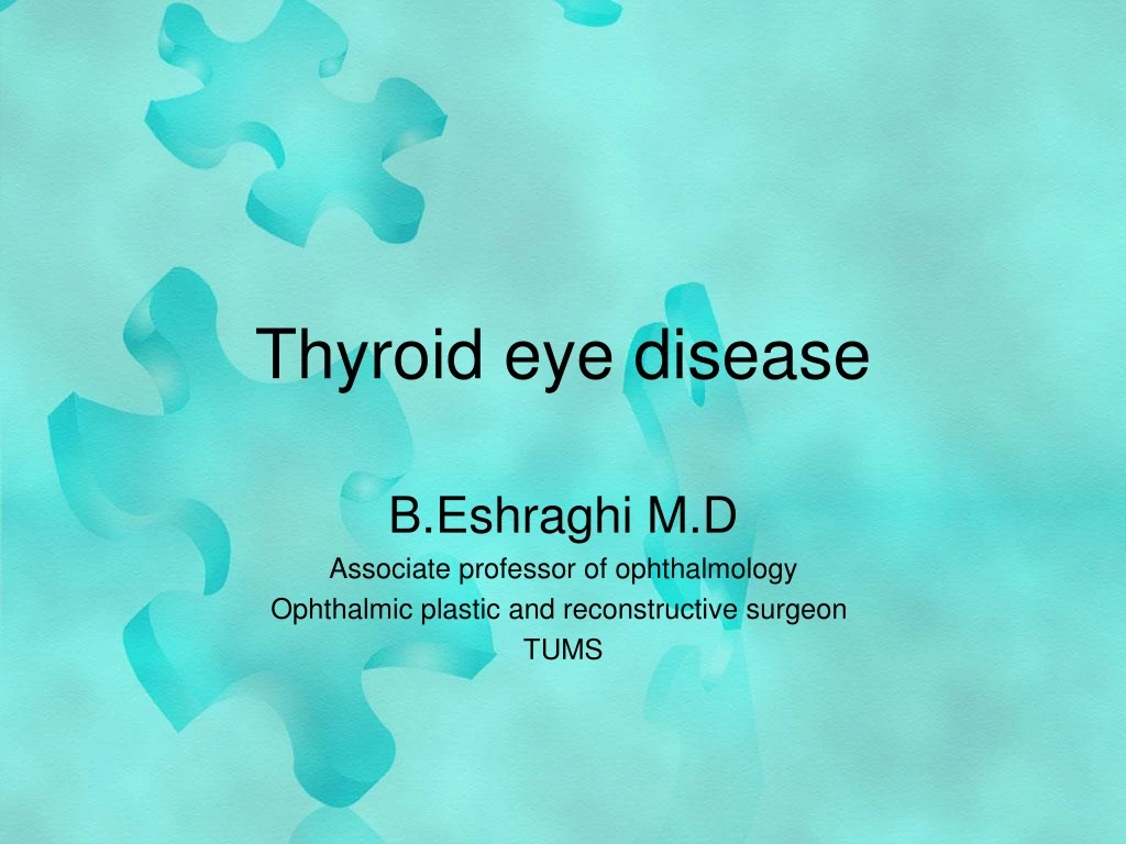 thyroid eye disease