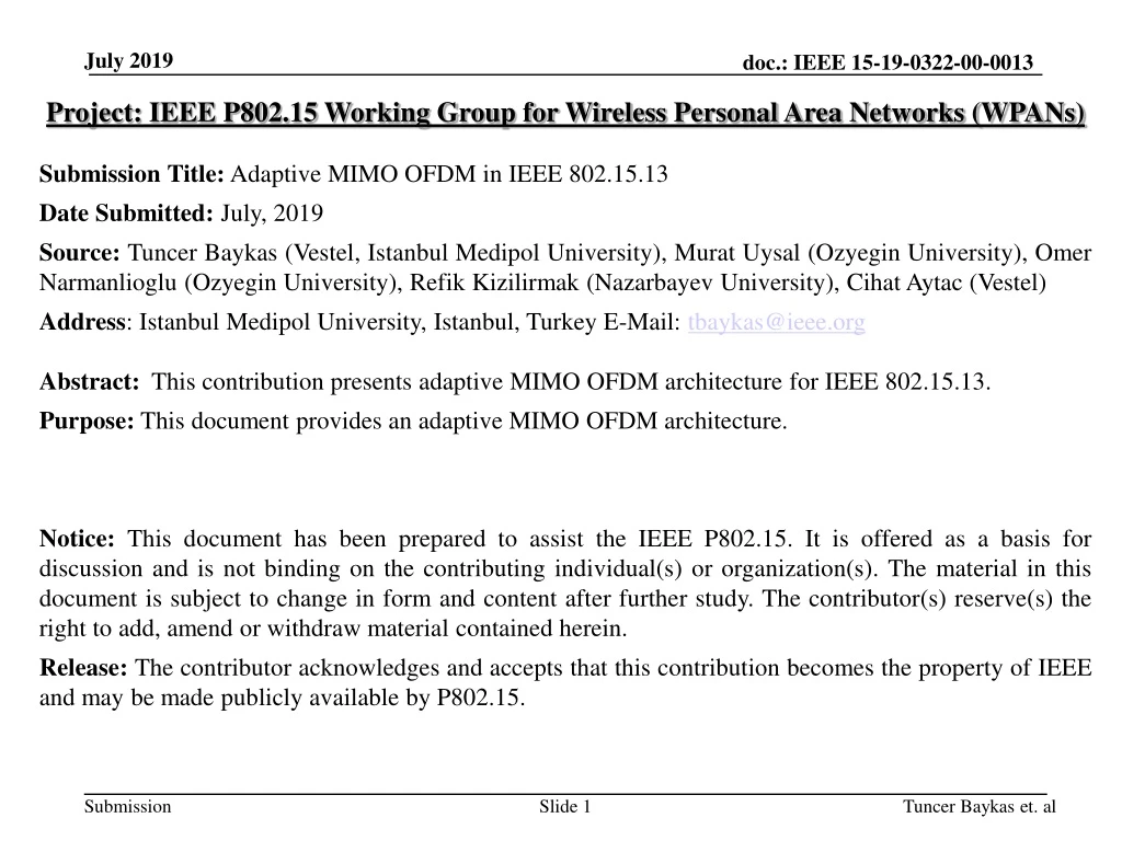 project ieee p802 15 working group for wireless