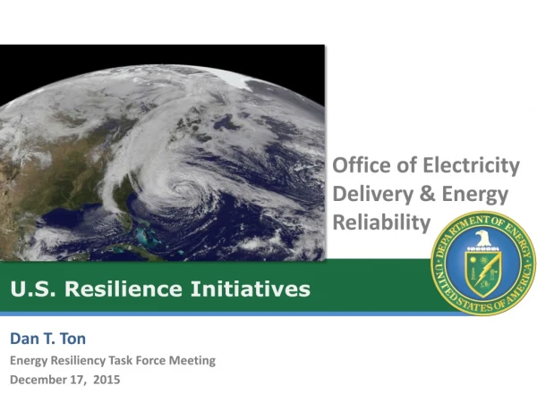 U.S. Resilience Initiatives