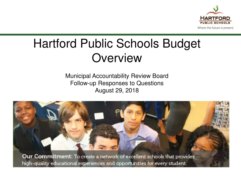 hartford public schools budget overview municipal