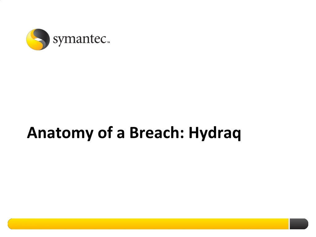 anatomy of a breach hydraq