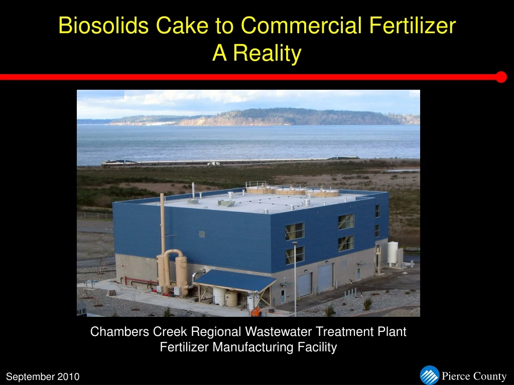 biosolids cake to commercial fertilizer a reality