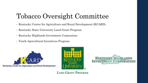 Tobacco Oversight Committee