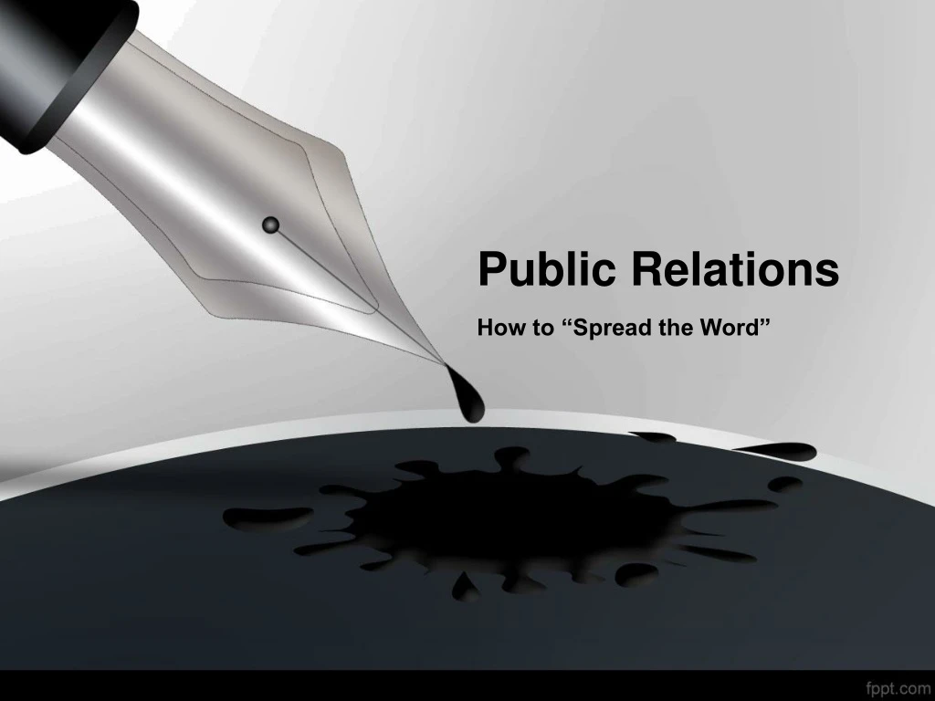 public relations