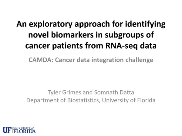 CAMDA: Cancer data integration challenge