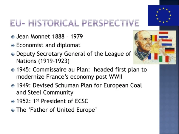 EU- Historical Perspective