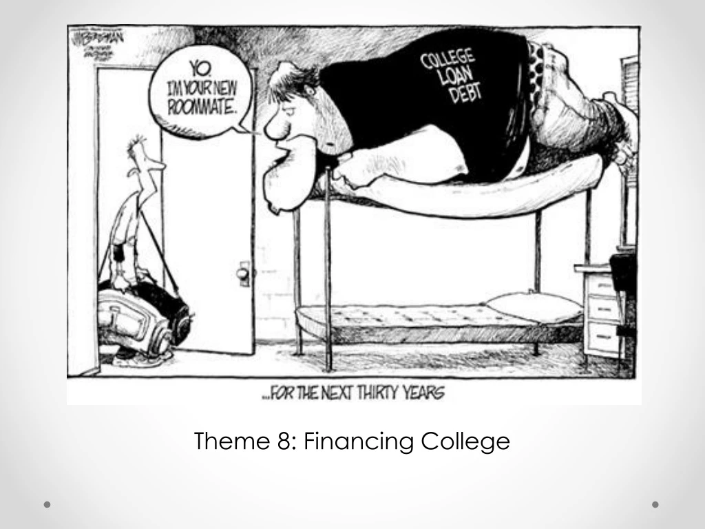 theme 8 financing college