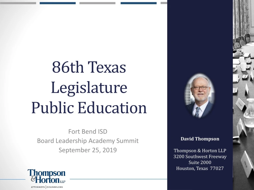 86th texas legislature public education