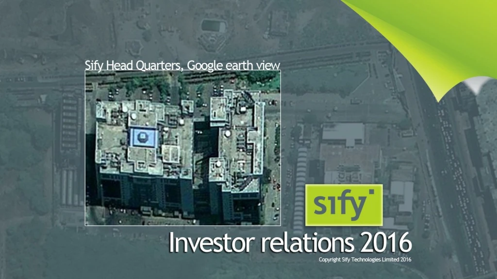 sify head quarters google earth view