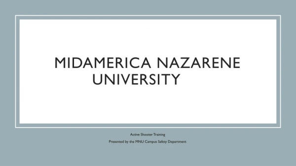 MidAmerica Nazarene University