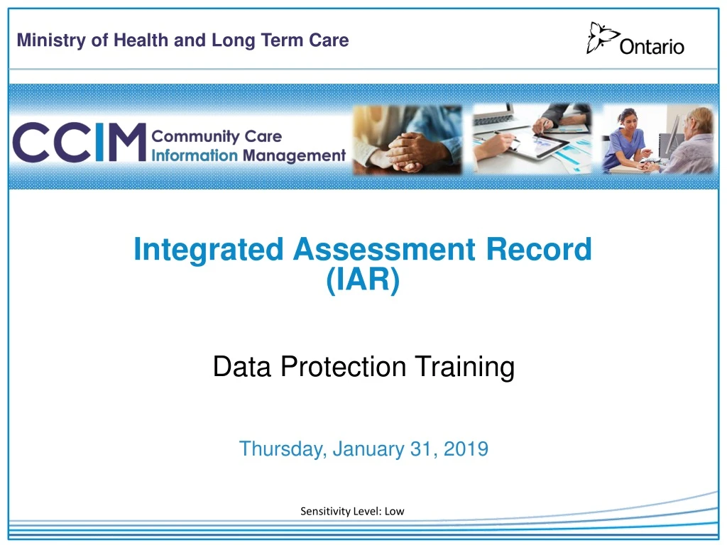 integrated assessment record iar