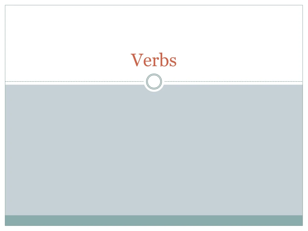 verbs