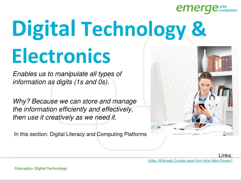 digital technology electronics