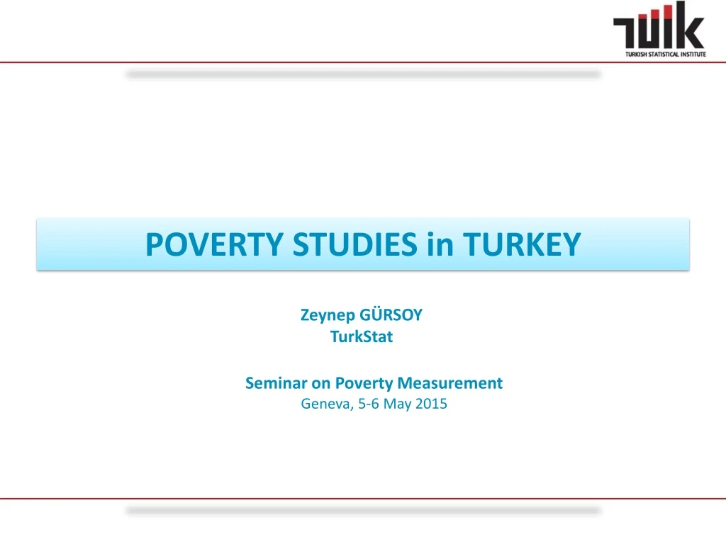 poverty studies in turkey