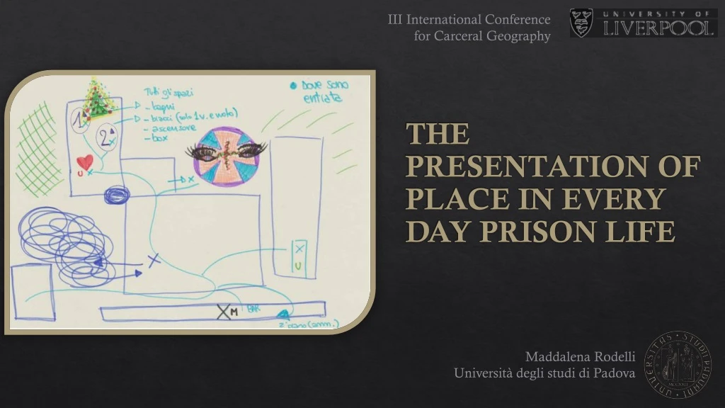 the presentation of place in every day prison life