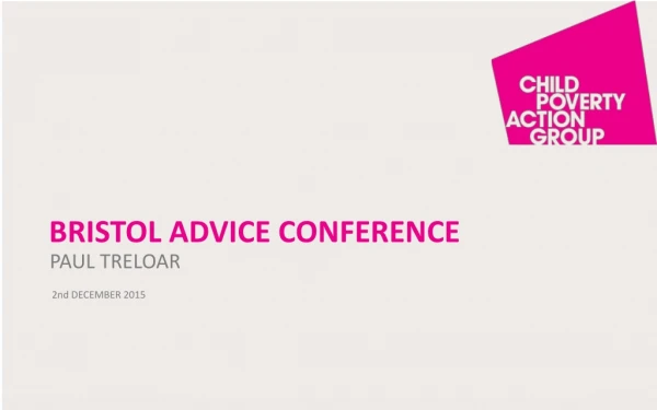 BRISTOL ADVICE CONFERENCE