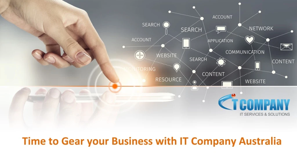 time to gear your business with it company