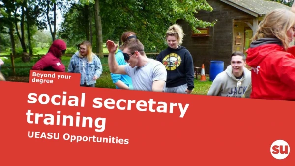 social secretary training